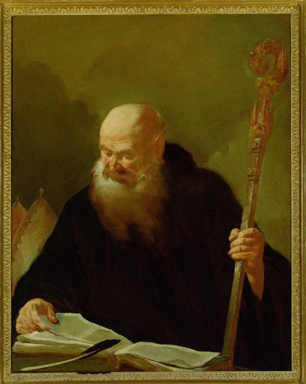 St. Benedictus door Giovanni Battista Piazzetta