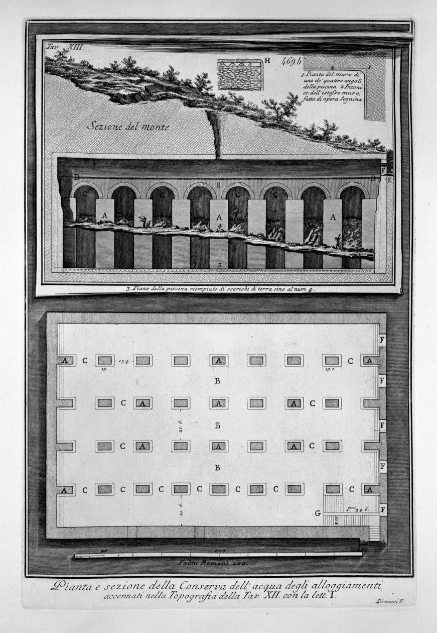 Geen Titel door Giovanni Battista Piranesi