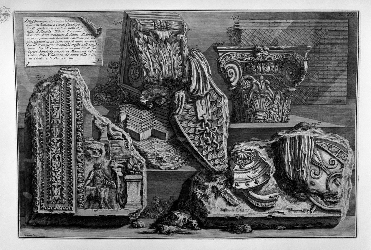 Onbekend Beeld door Giovanni Battista Piranesi
