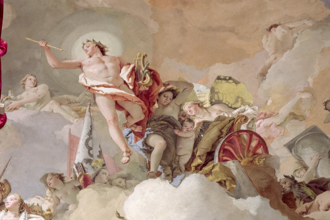 Apotheose van de Spaanse Monarchie (detail) door Giovanni Battista Tiepolo