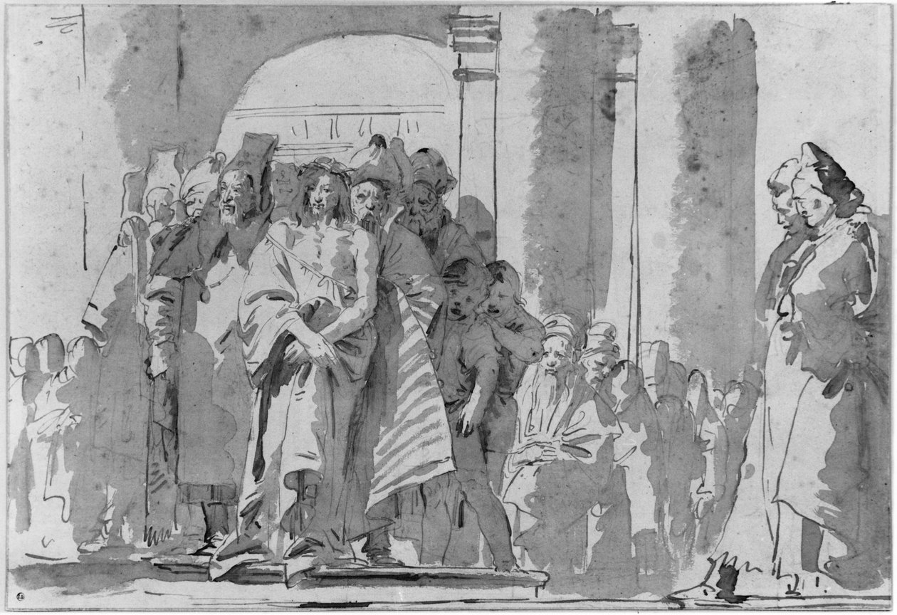 Ecce homo door Giovanni Battista Tiepolo