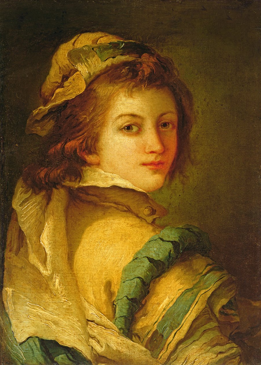 Portret van een page, 1762-70 door Giovanni Battista Tiepolo