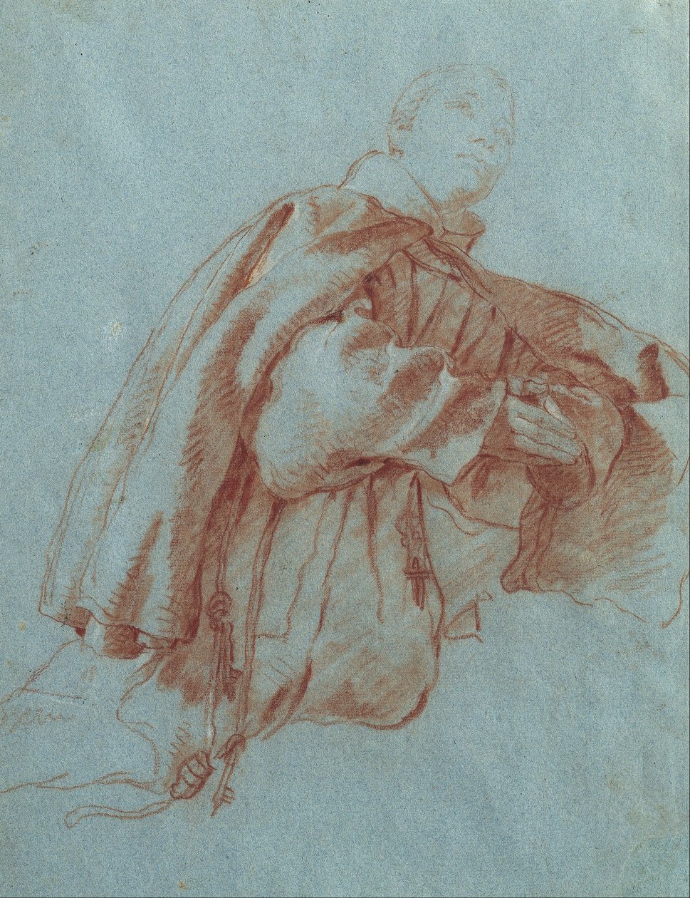 Sint Pascal Baylon door Giovanni Battista Tiepolo