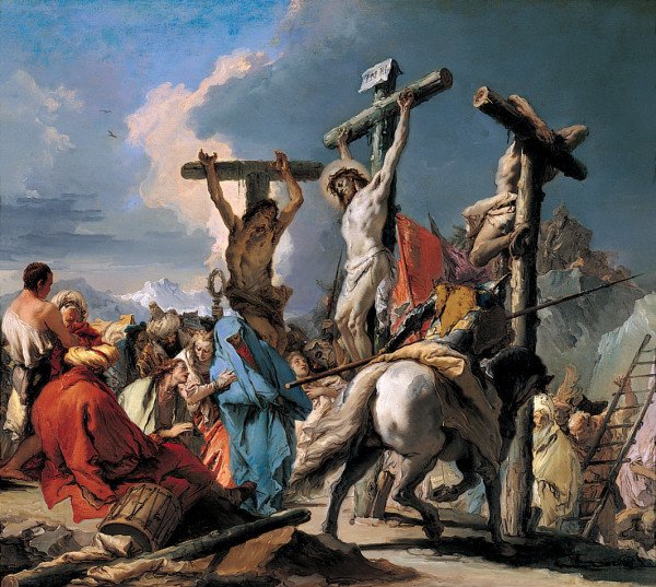 De kruisiging door Giovanni Battista Tiepolo
