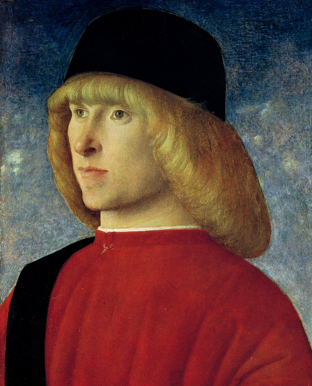 Portret van een jonge senator, 1485-90 door Giovanni Bellini