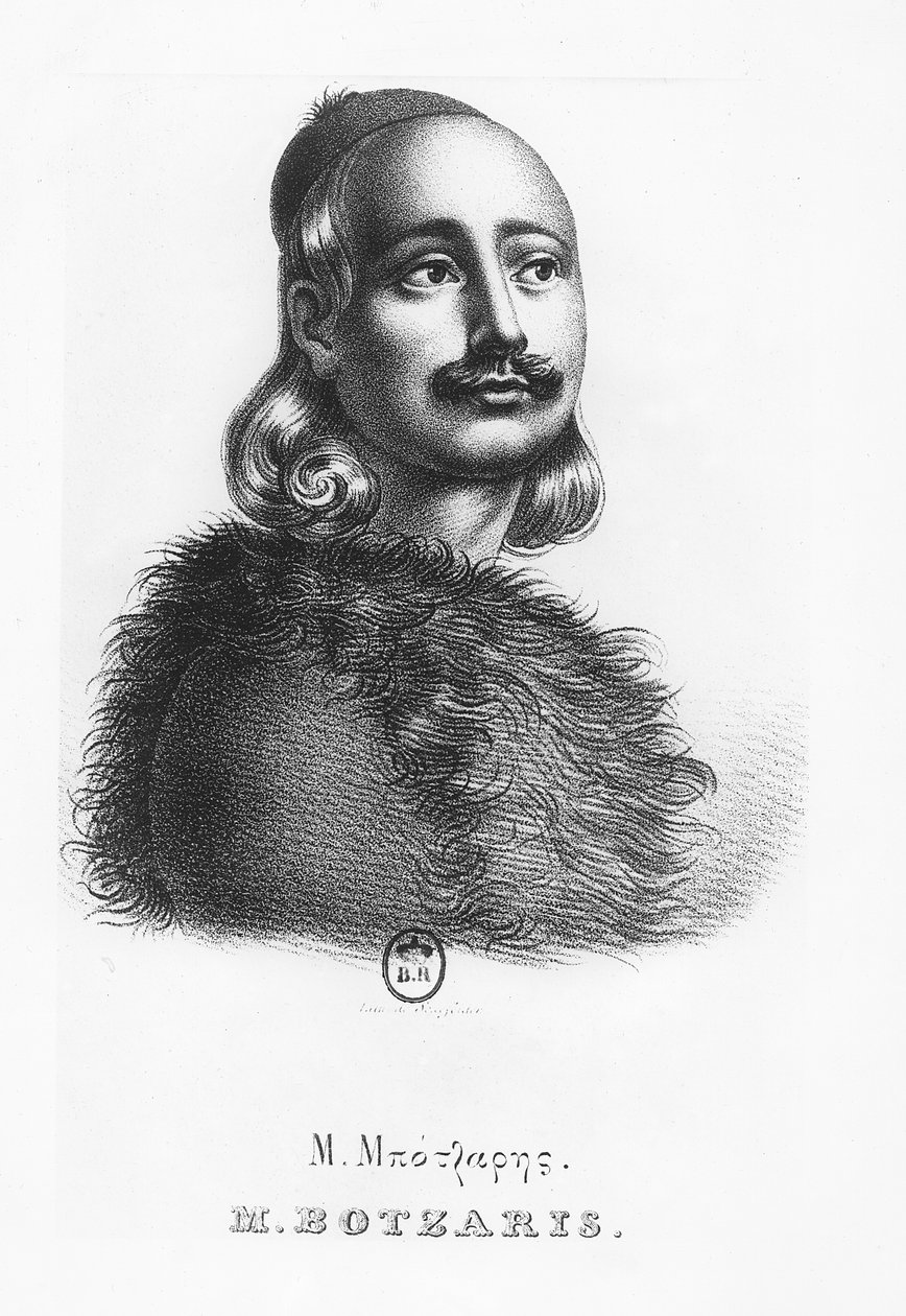 Markos Botzaris door Giovanni Boggi