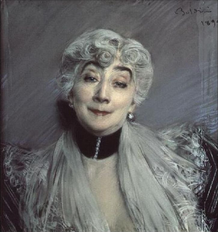 Portret van de gravin de Martel de Janville, bekend als Gypsy door Giovanni Boldini