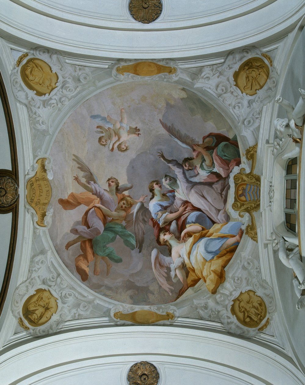 De dood van Sint Verdiana, 1716 door Giovanni Camillo Sagrestani