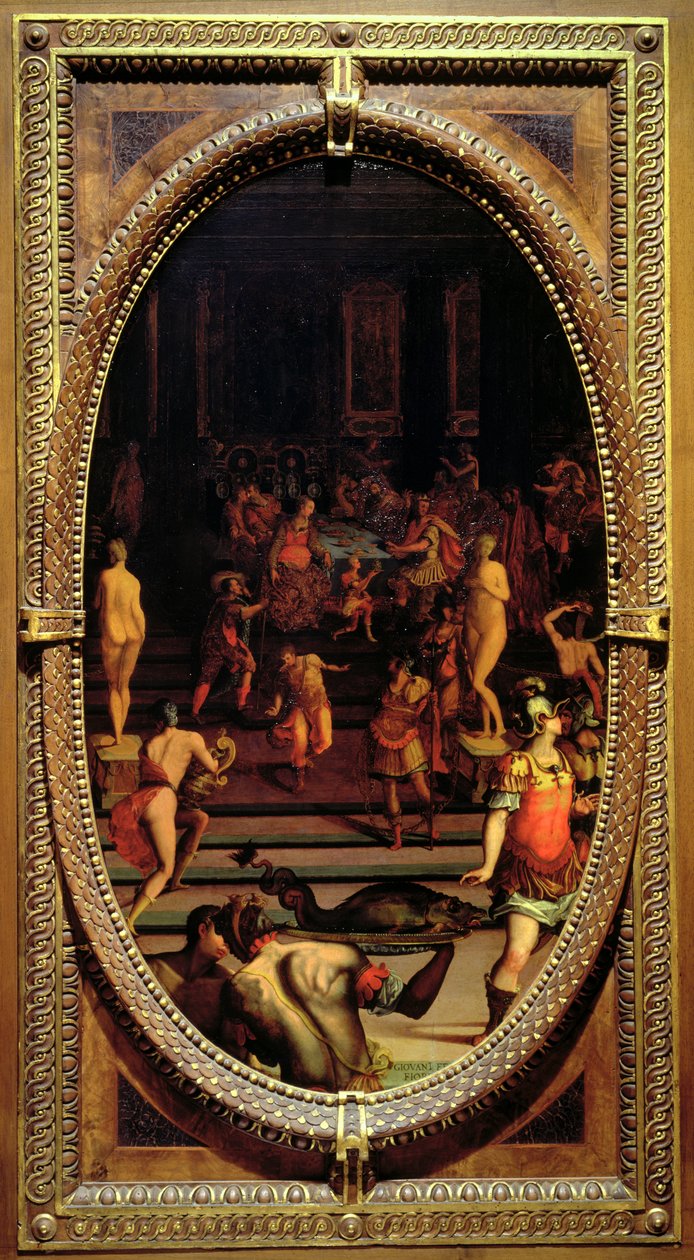 De ring van Polycrates, 1572 door Giovanni Fedini