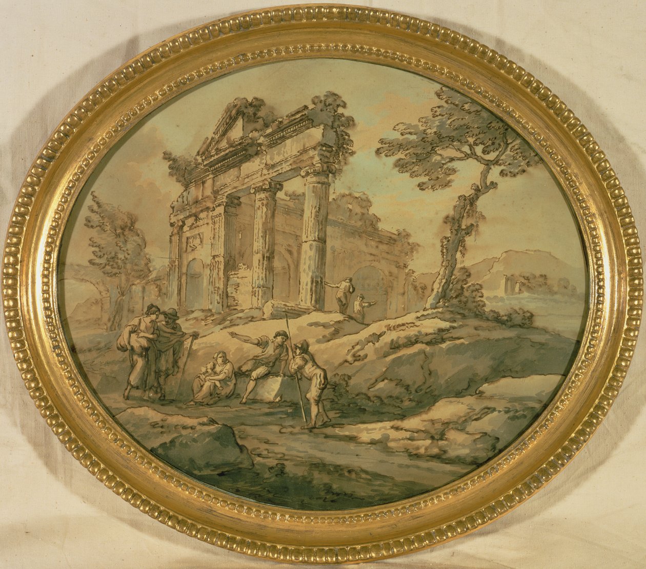 Architectonische Ruïnes door Giovanni Paolo Pannini