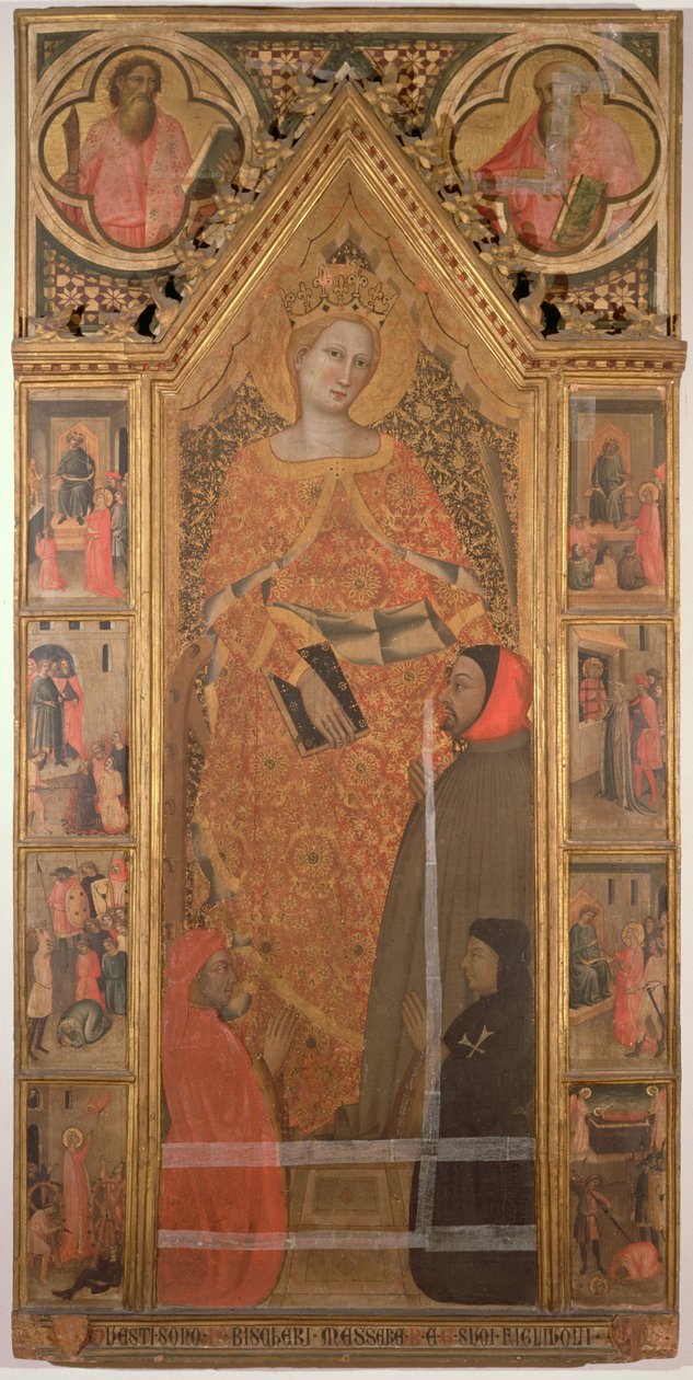 St. Catharina van Alexandrië door Giovanni di Niccolo del Biondo