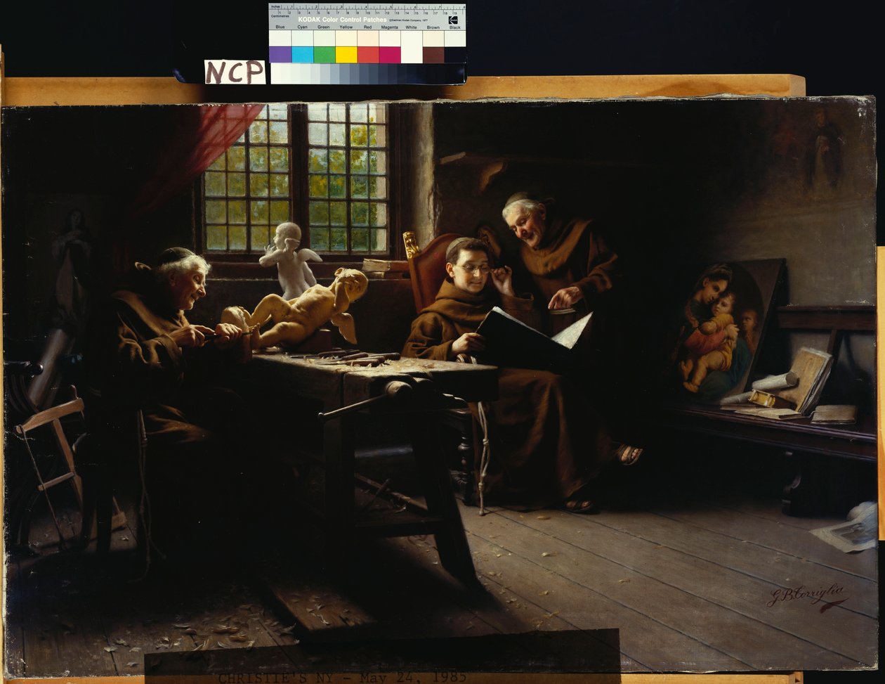 In de Werkplaats door Giovanni-Battista Torriglia