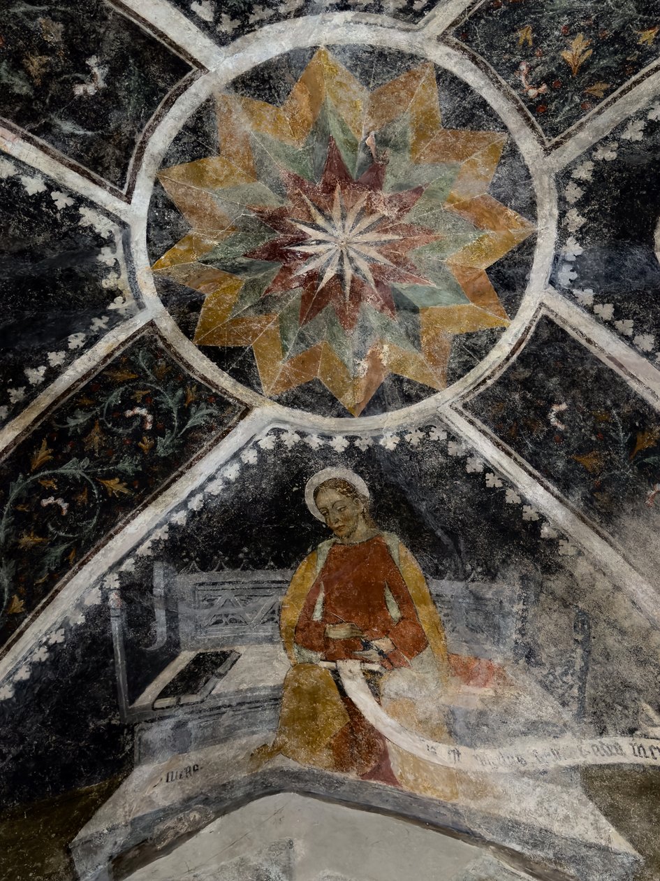 Kapel van de Annonciade, circa 1470 (fresco) door Giovanni (attr. to) Baleison