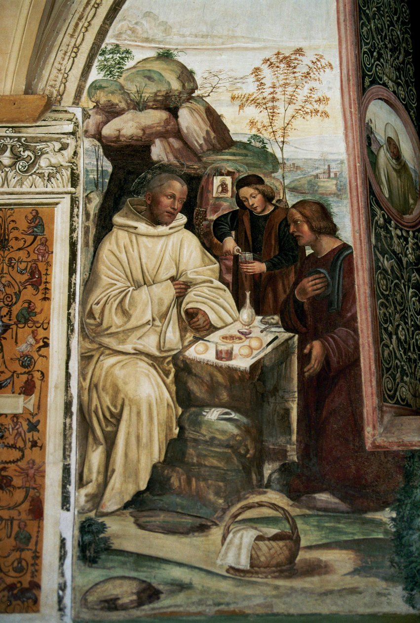 Vita van de heilige Benedictus da Nurcia door Giovanni Antonio Bazzi Sodoma