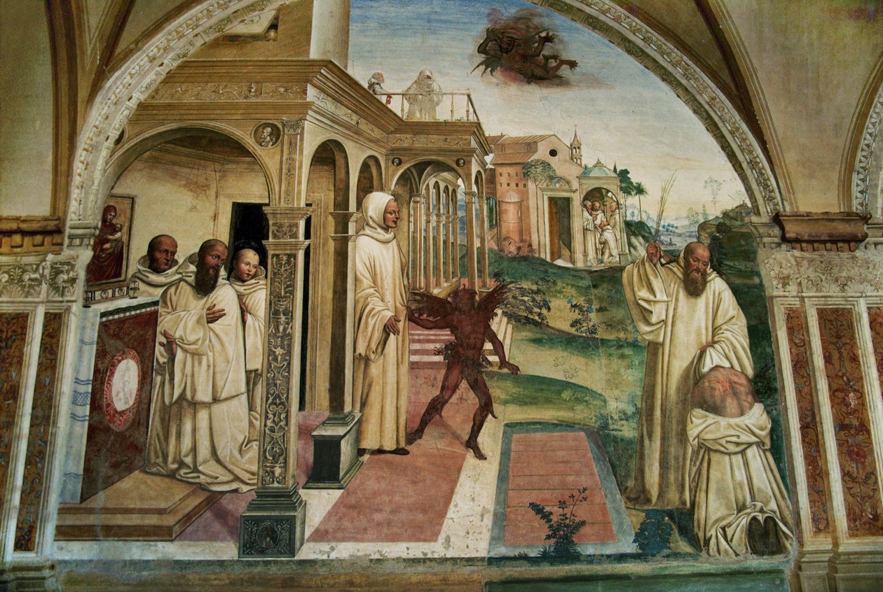 Vita van de heilige Benedictus da Nurcia door Giovanni Antonio Bazzi Sodoma