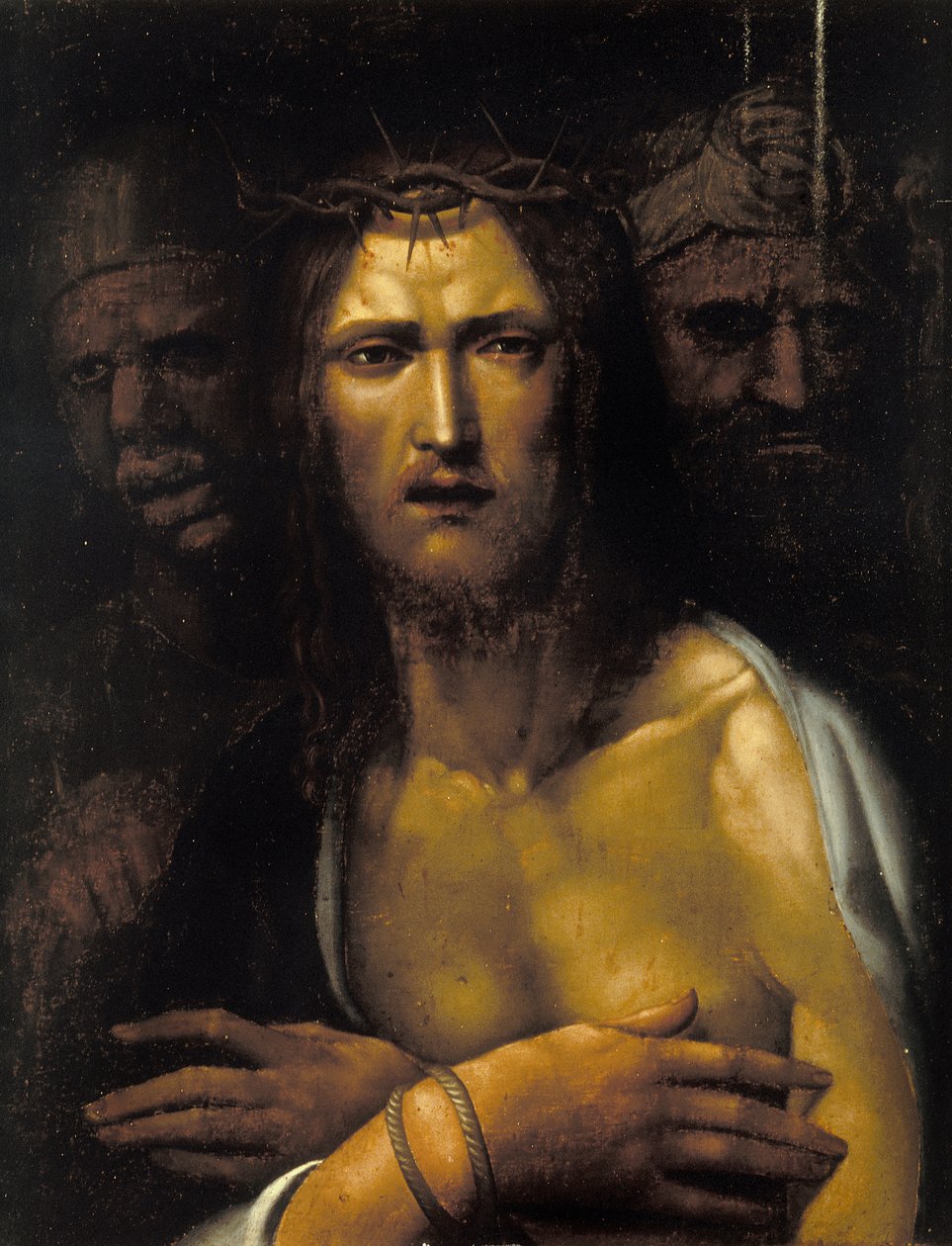 Ecce Homo door Giovanni Antonio Bazzi school of Sodoma