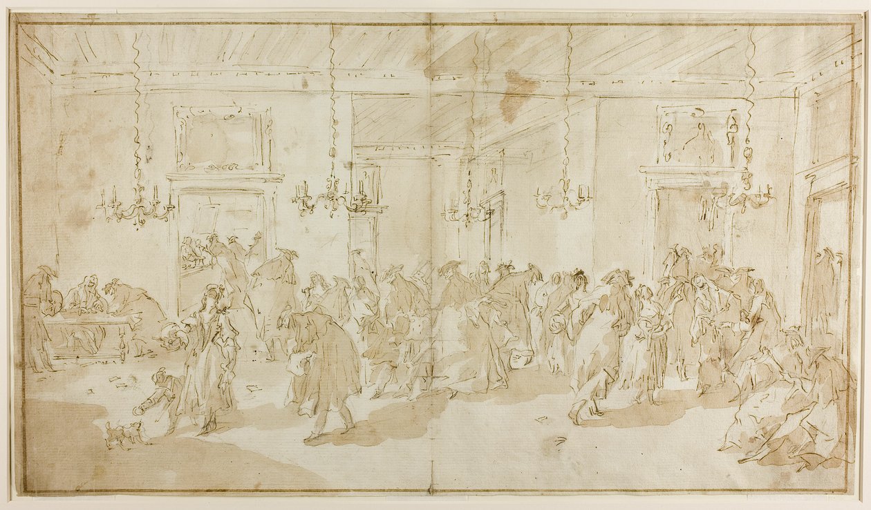 De Redotto door Giovanni Antonio Guardi