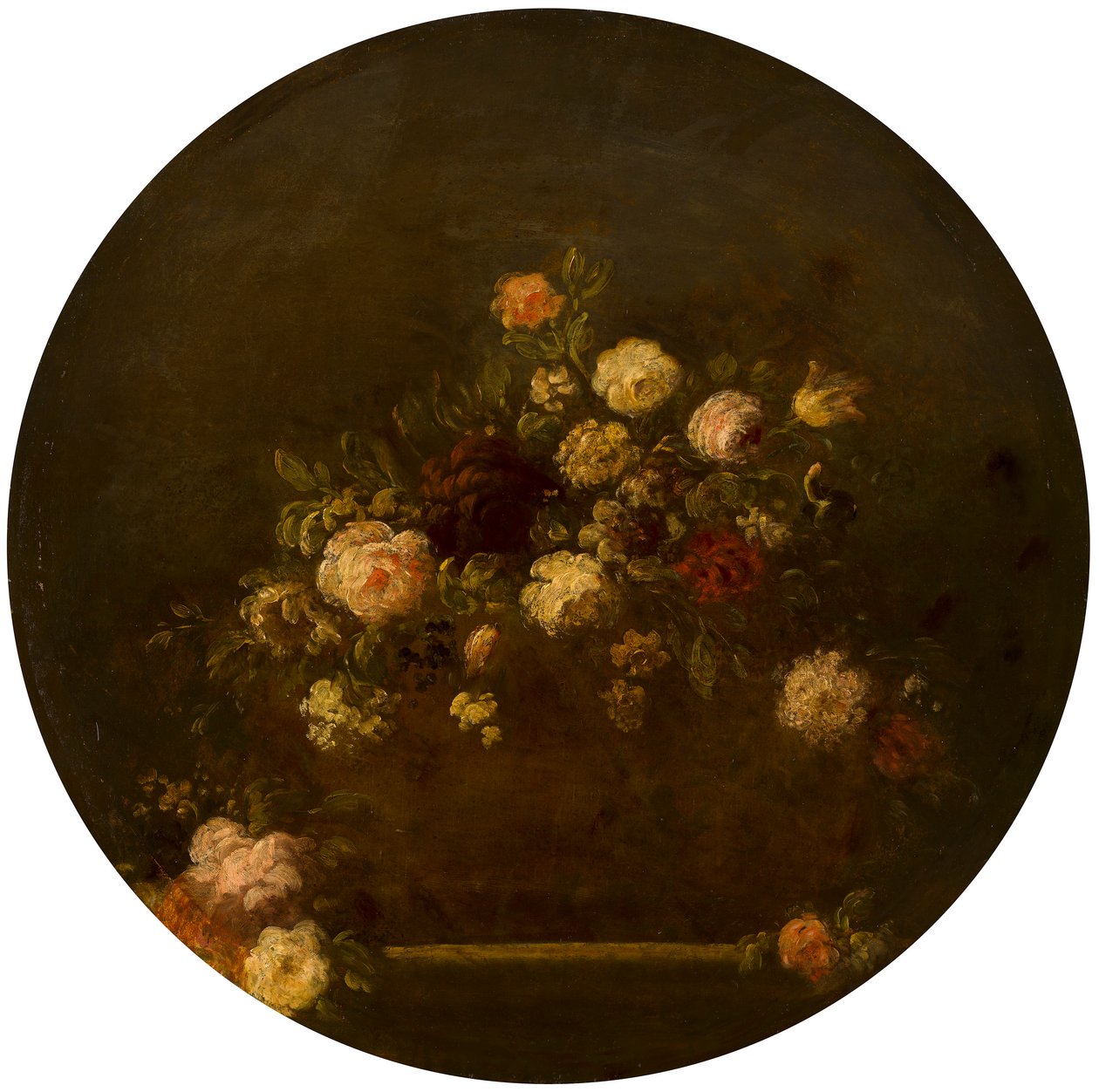 Bloemen in een vaas door Giovanni Antonio Pellegrini