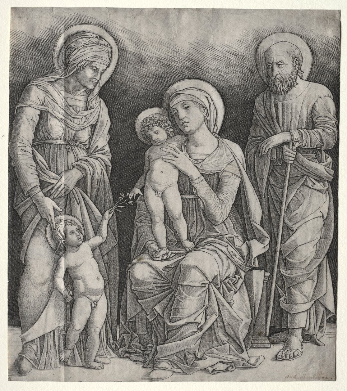 Heilige Familie met St. Elizabeth en de jonge St. Johannes de Doper