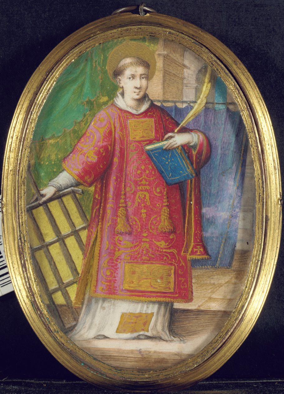 Sint Laurentius door Giovanni B. Castello