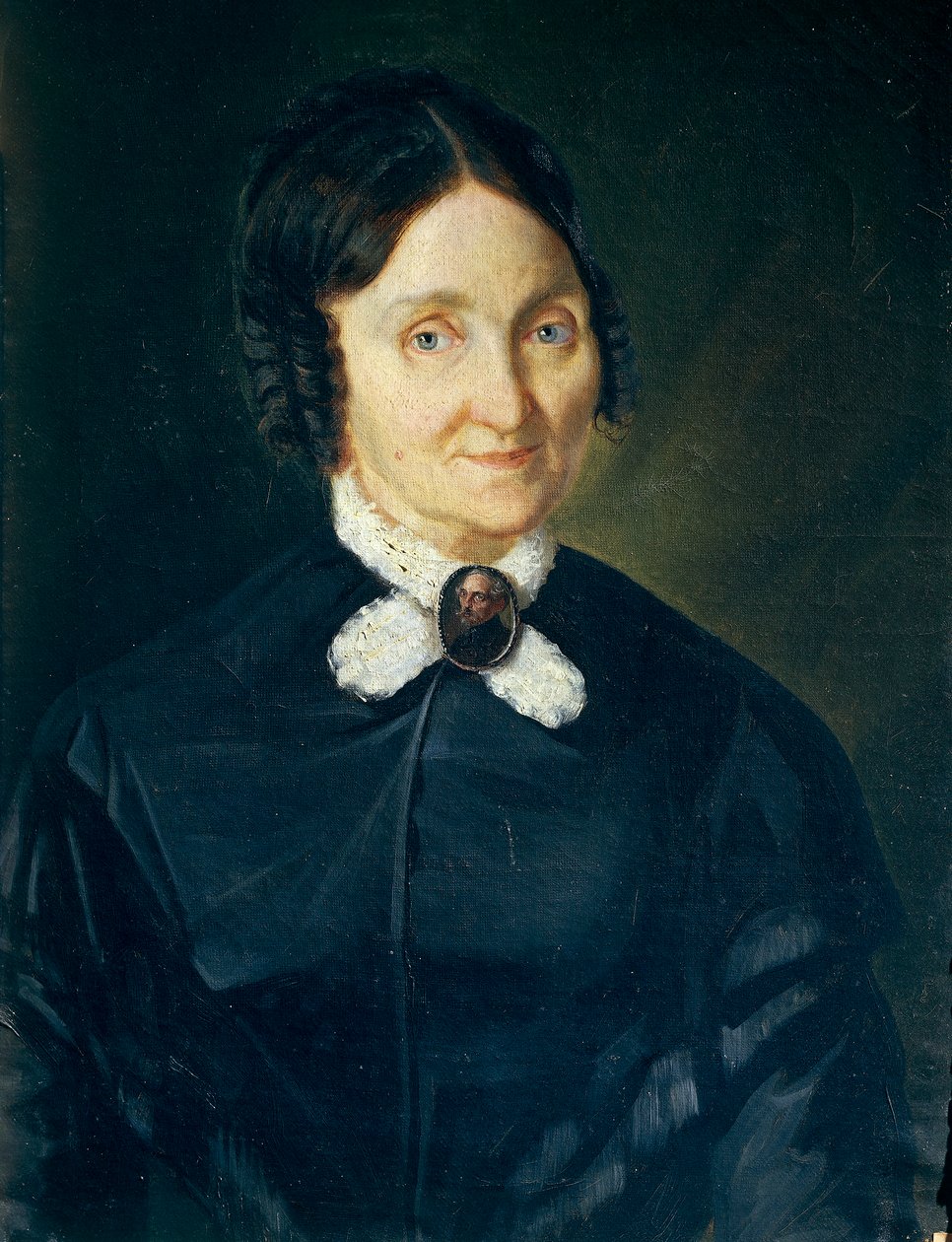 Portret van Donna Tecla Antonini de Laska door Giovanni Baccarlino door Giovanni Baccarlino