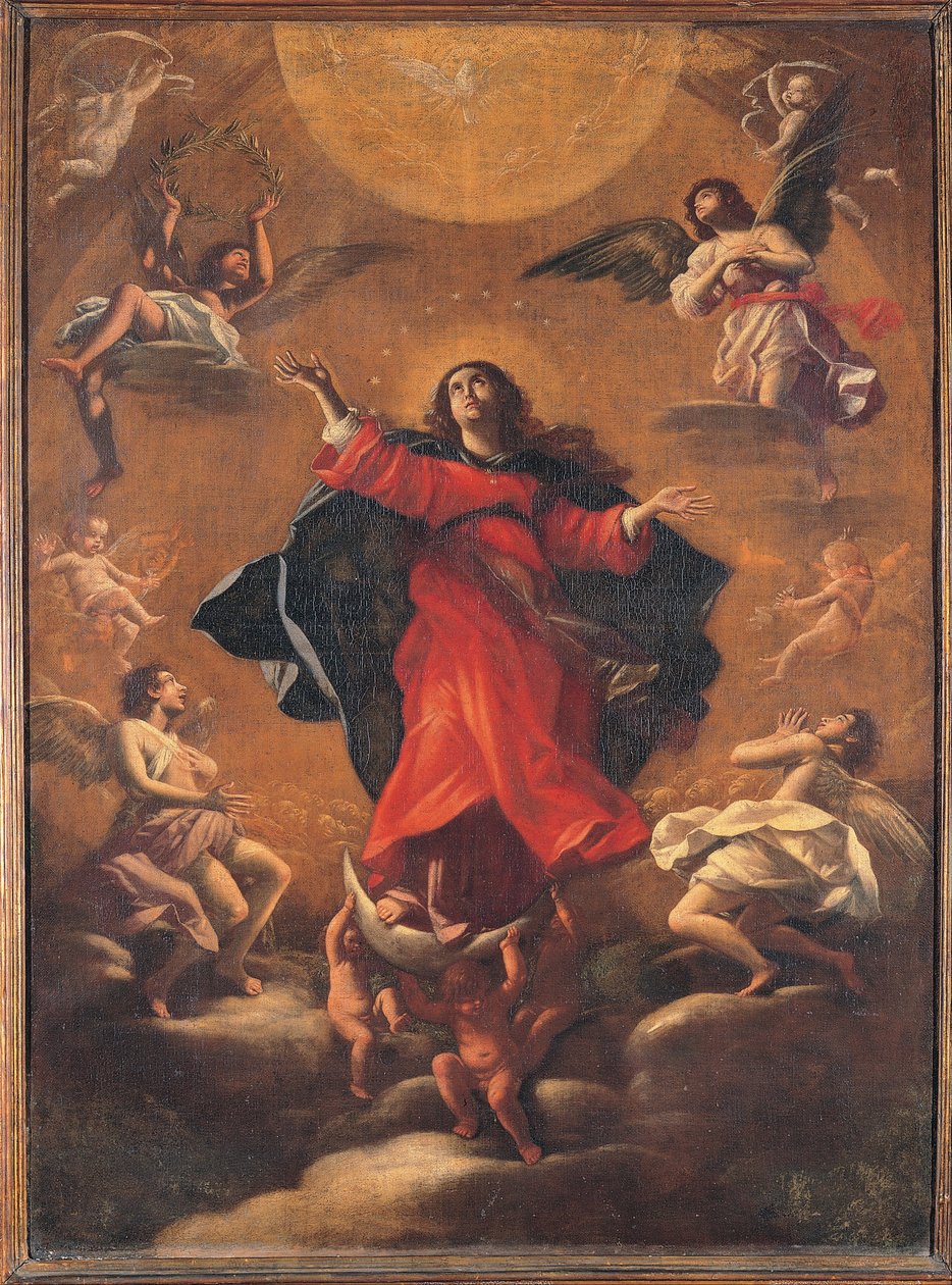 Madonna in Glorie door Giovanni Baglione