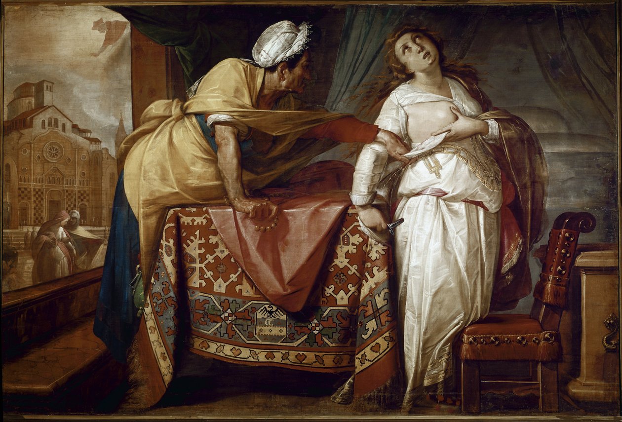 Wonder van Beatrice Crespi genezen van borstkanker door Giovanni Battista  Crespi