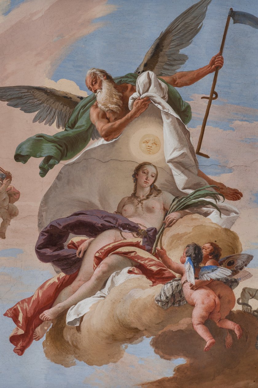 Tijd ontdekt Waarheid door Giovanni-Battista Tiepolo
