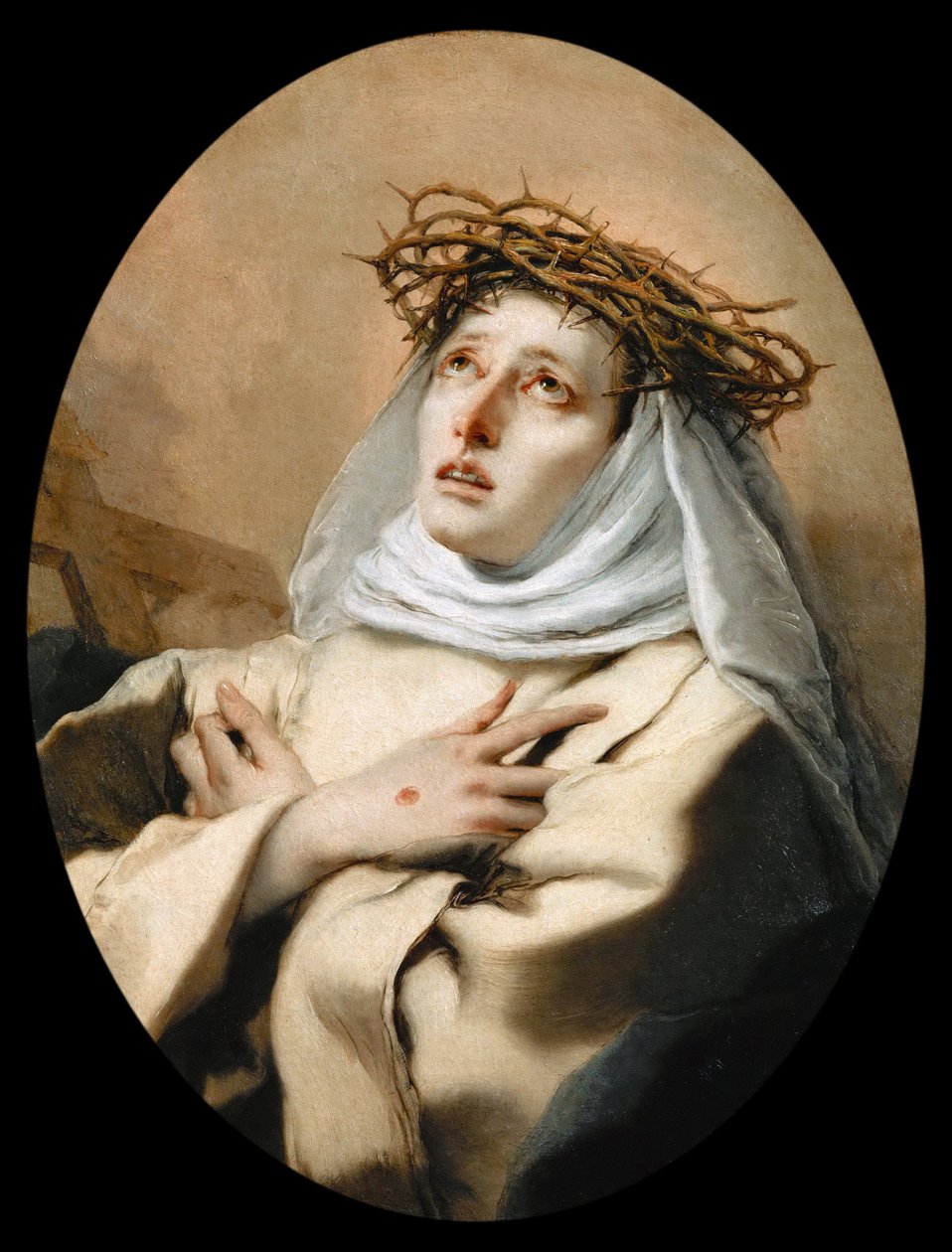 Barok: Sint Catharina van Siena door Giovanni Battista Tiepolo