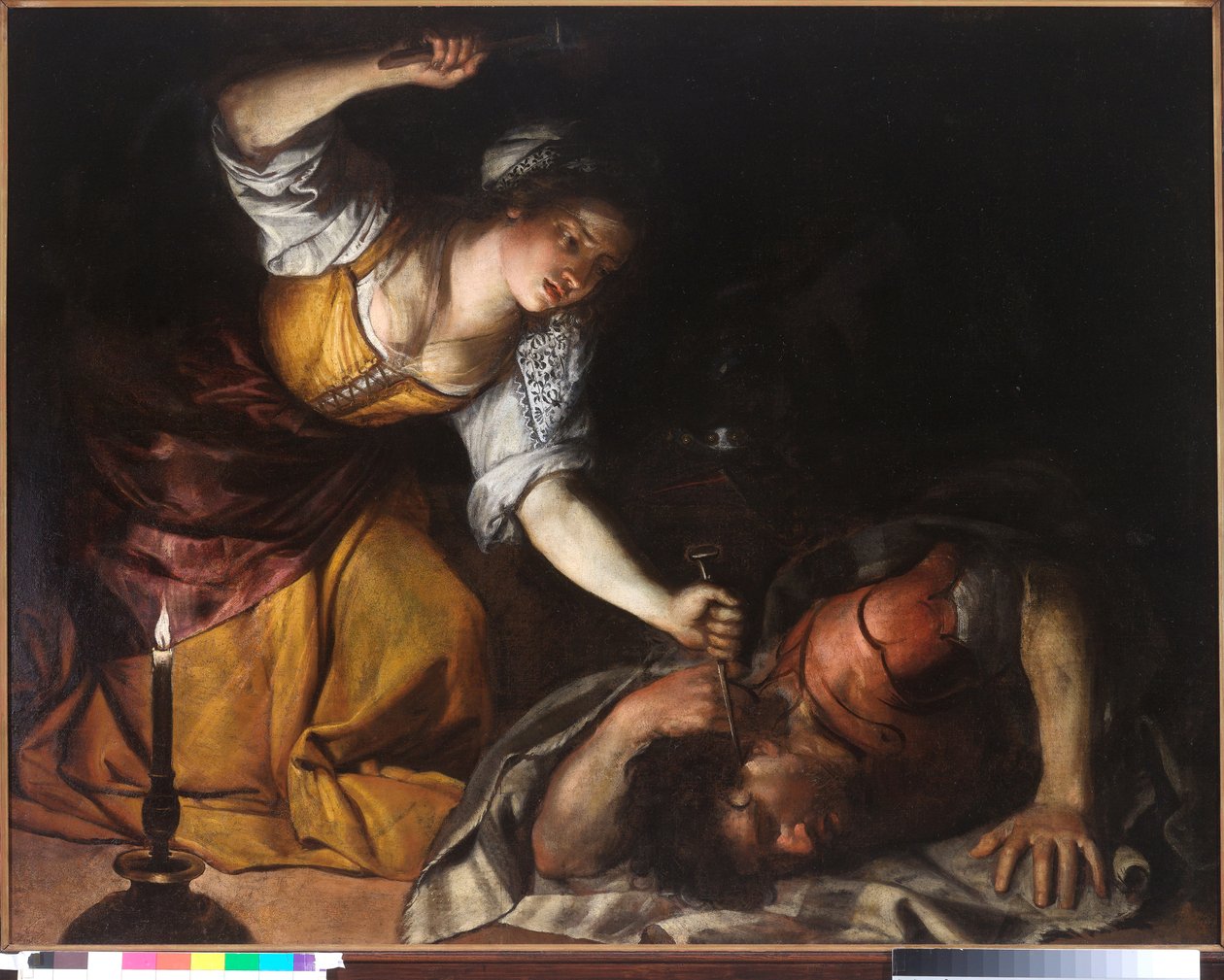 Jael en Sisera door Giovanni Battista Casoni or Casone