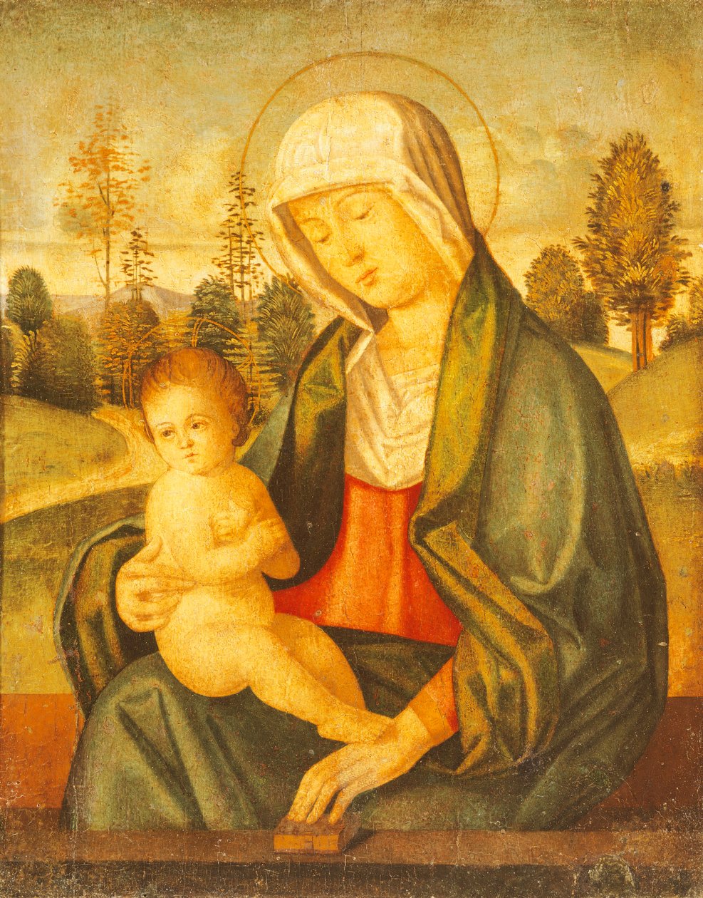 Madonna en Kind door Giovanni Battista Cima da Conegliano