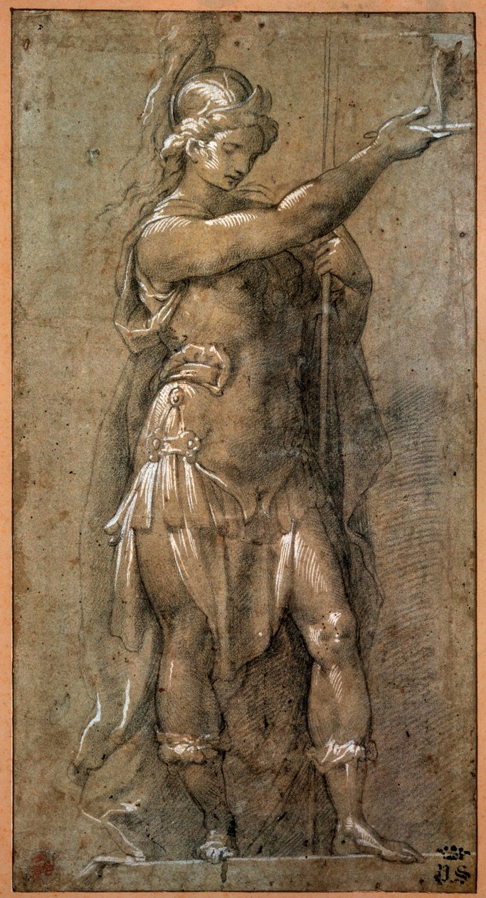 Minerva, begin 17e eeuw door Giovanni Battista Crespi