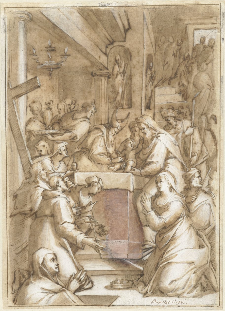 De besnijdenis door Giovanni Battista Cungi