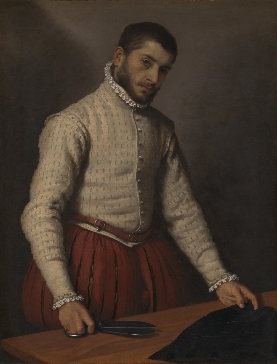 Italiaans: De kleermaker door Giovanni Battista Moroni