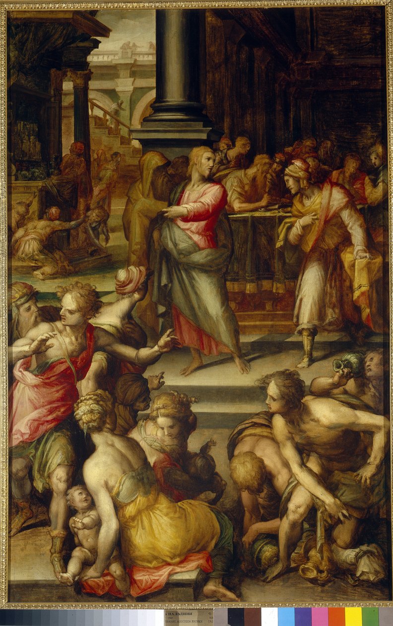 De roeping van Sint-Mattheüs door Giovanni Battista Naldini