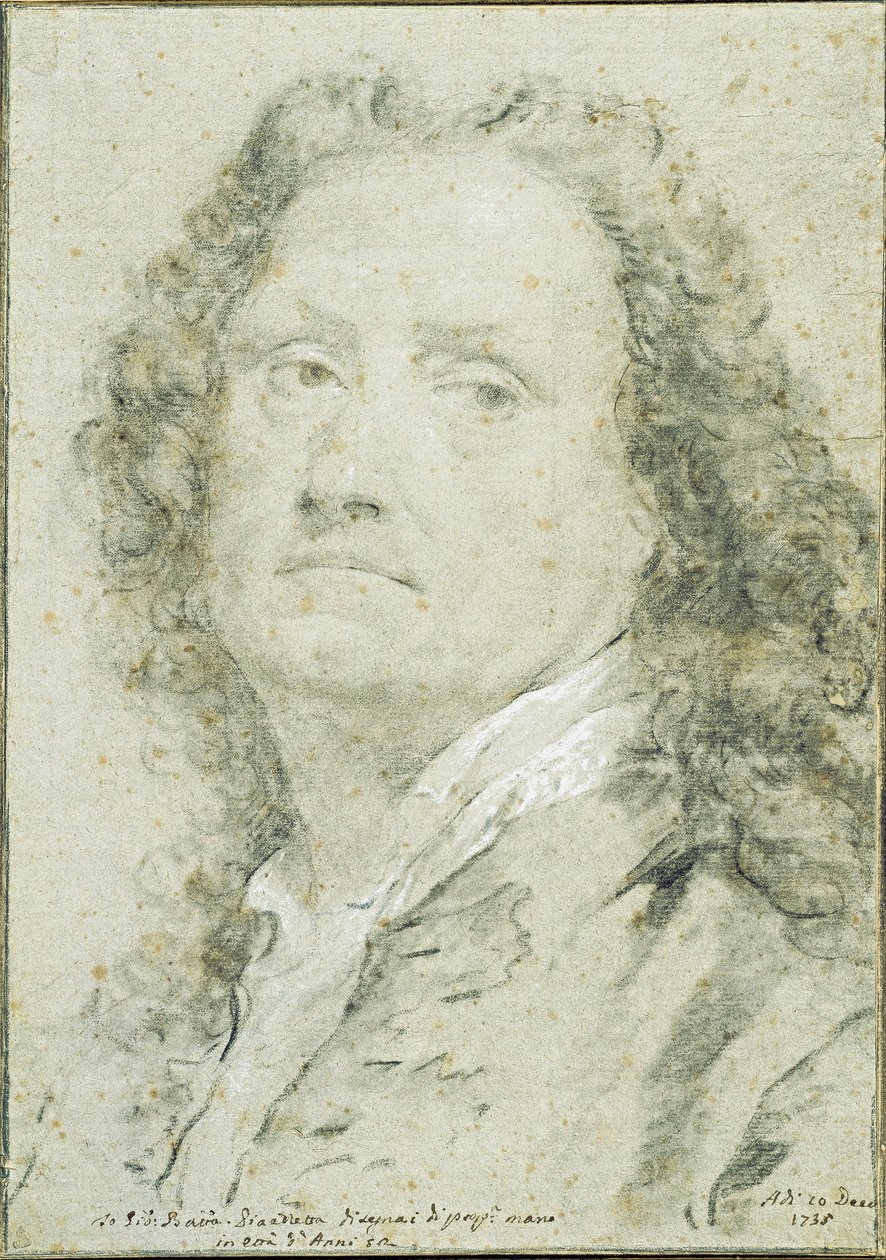 Zelfportret door Giovanni Battista Piazzetta