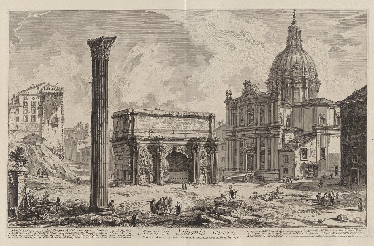 ############################################################################################################################################################################################################################################################### door Giovanni-Battista Piranesi