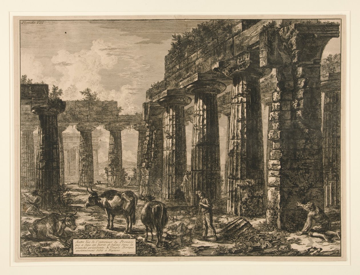 Autre Vue de l door Giovanni-Battista Piranesi