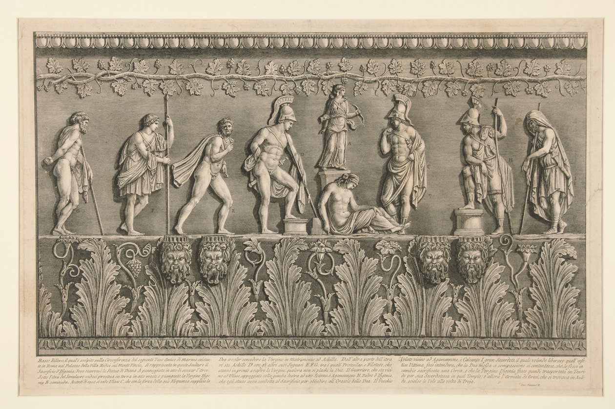 Basso Rilievo, il qual door Giovanni Battista Piranesi