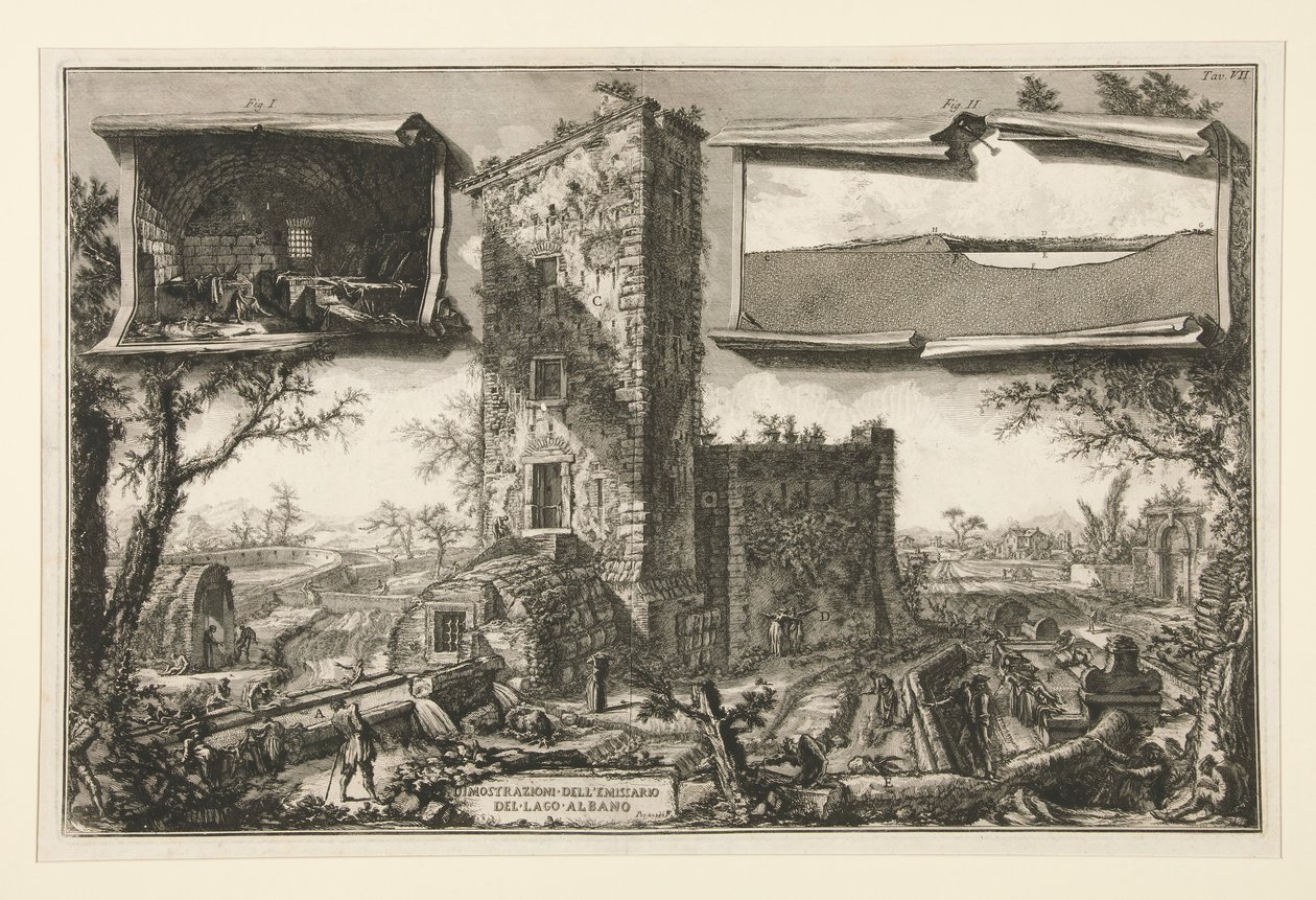 Dimostrazioni dell door Giovanni Battista Piranesi