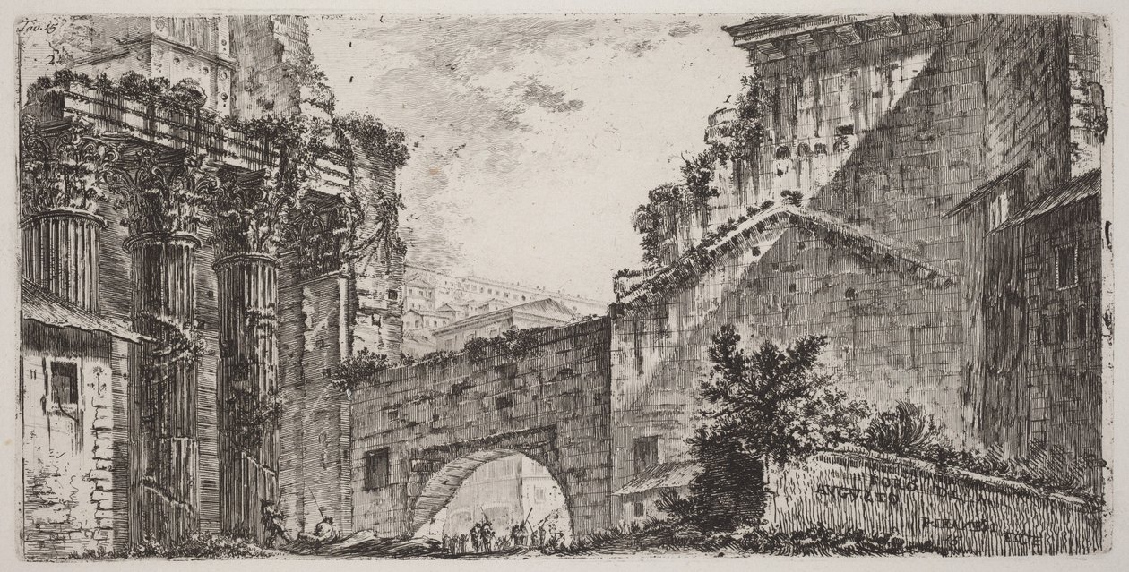 Forum van Augustus door Giovanni Battista Piranesi