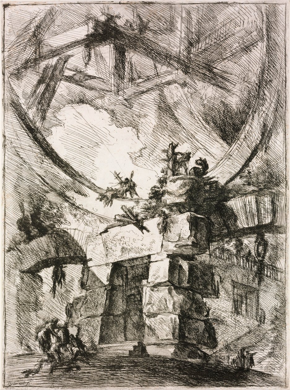 Uit de serie De Denkbeeldige Gevangenissen Le Carceri d