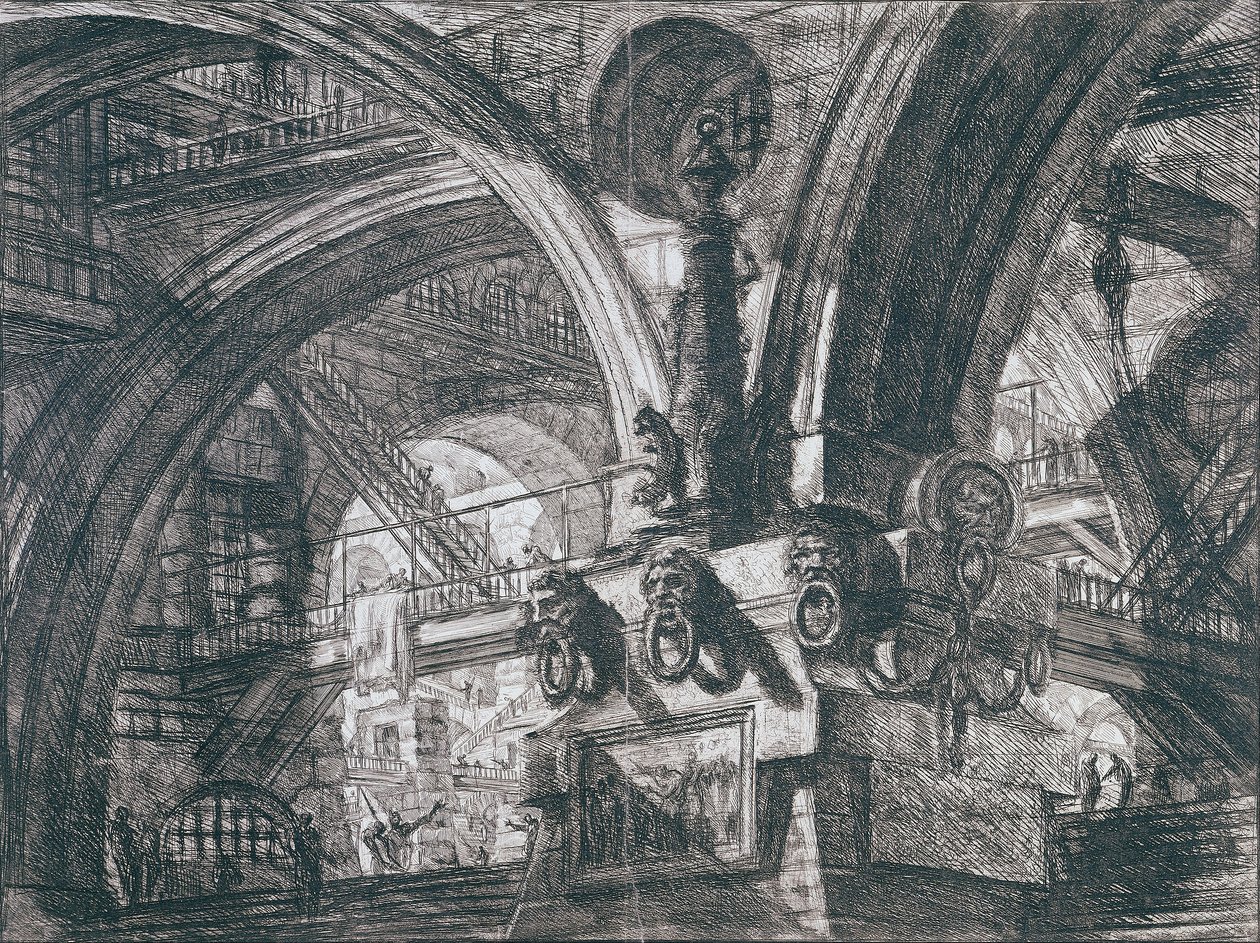 Gevangenis door Giovanni Battista Piranesi