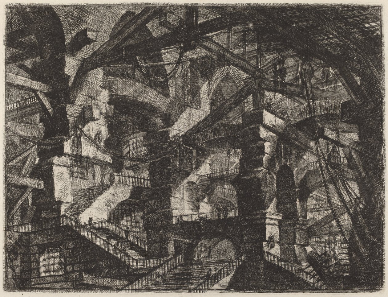 De Gotische Boog door Giovanni Battista Piranesi
