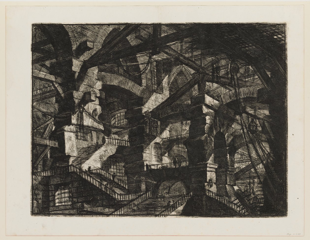 De gotische boog door Giovanni Battista Piranesi