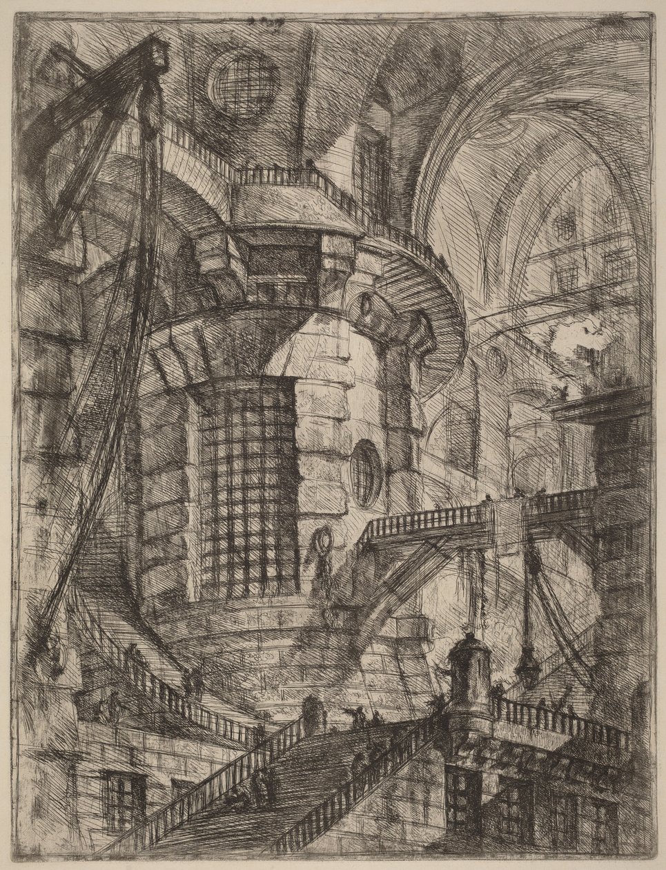 De Ronde Toren door Giovanni Battista Piranesi