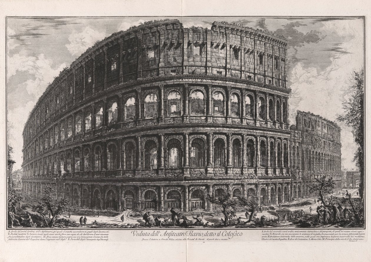 Veduta dell door Giovanni Battista Piranesi