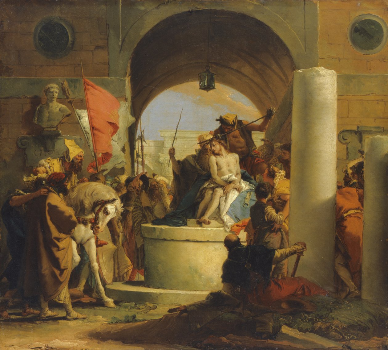 Kroon van doornen door Giovanni Battista Tiepolo