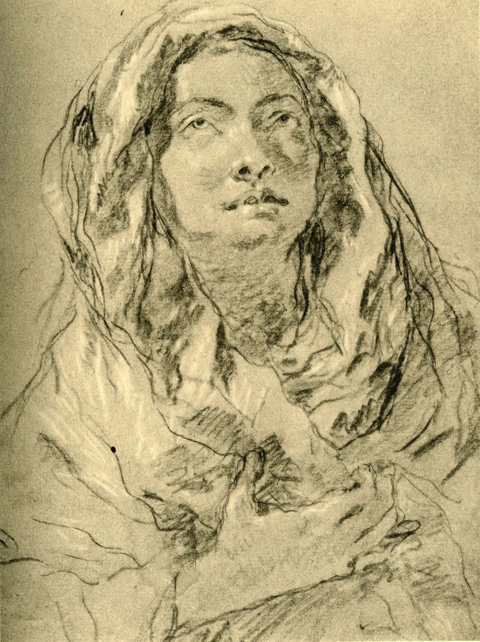 Mater Dolorosa door Giovanni Battista Tiepolo