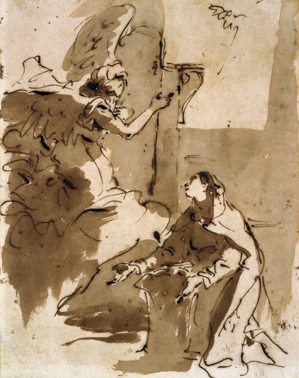 De Annunciatie door Giovanni Battista Tiepolo